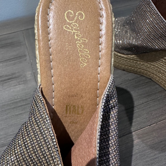 Seychelles Sparkle Wedge Sandals - Picture 5 of 7
